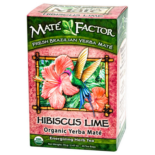 Hibiscus Lime Tea 20 Bag by The Mate Factor