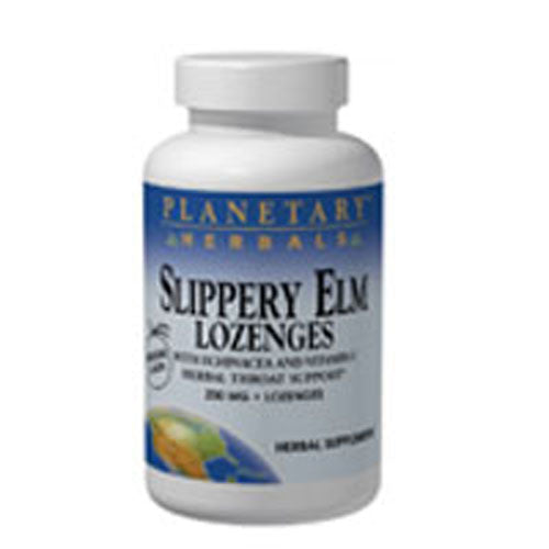 Slippery Elm Lozenge Tangerine Flavor 100 lozenges by Planetary Herbals
