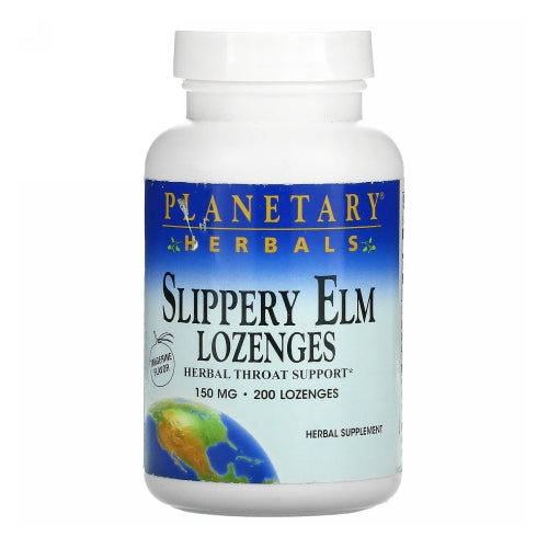 Slippery Elm Lozenge Tangerine 200 lozenges by Planetary Herbals