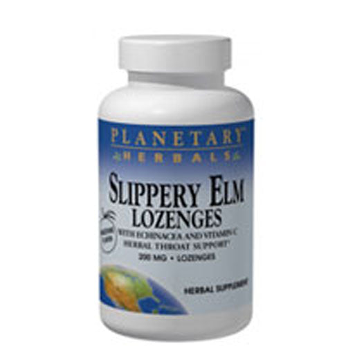 Slippery Elm Lozenge Strawberry Flavor 200 lozenge by Planetary Herbals