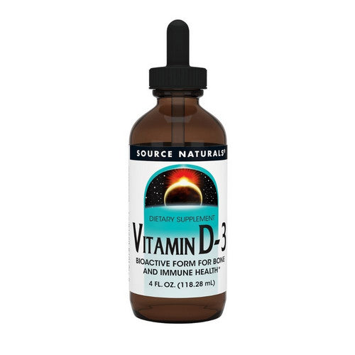 Vitamin D-3 Liquid 4 Oz by Source Naturals