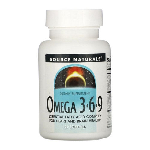 Omega 3, 6, 9 30 Softgels by Source Naturals