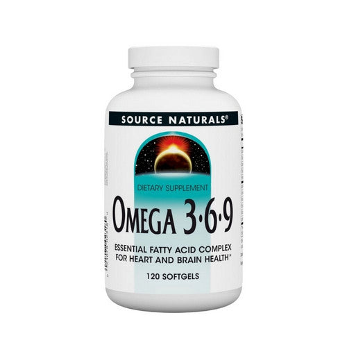 Omega 3, 6, 9 120 Softgels by Source Naturals