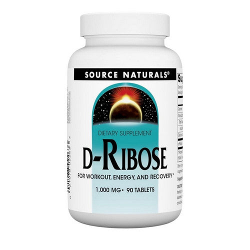 D-Ribose 90 Tabs by Source Naturals