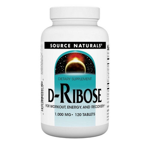 D-Ribose 120 Tabs by Source Naturals