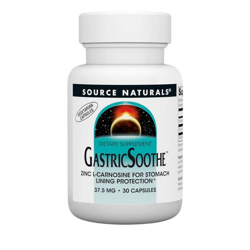 Gastricsoothe Zinc L-Carnosine 30 Caps by Source Naturals