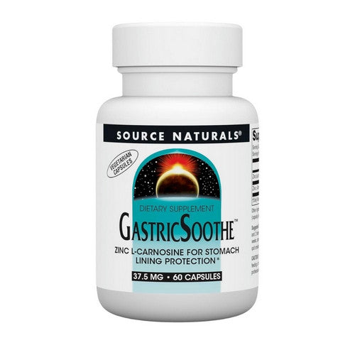 Gastricsoothe Zinc L-Carnosine 60 Caps by Source Naturals
