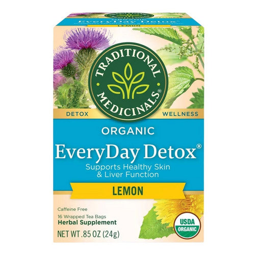Lemon Everyday Detox 16 bags by Traditional Medicinals