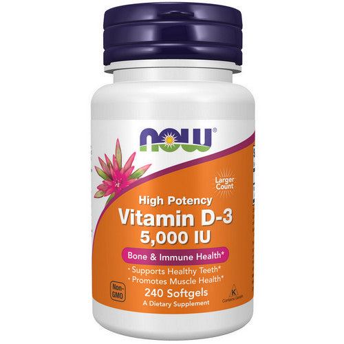 Vitamin D3 240 Softgels by Now Foods