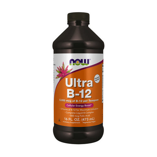 Ultra B-12 liquid 16 oz by Now Foods