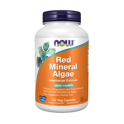 Red Mineral Algae 180 Vcaps by Now Foods