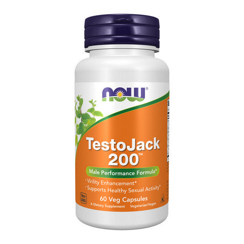 Testojack 200 Extra Strength 60 Vcaps by Now Foods