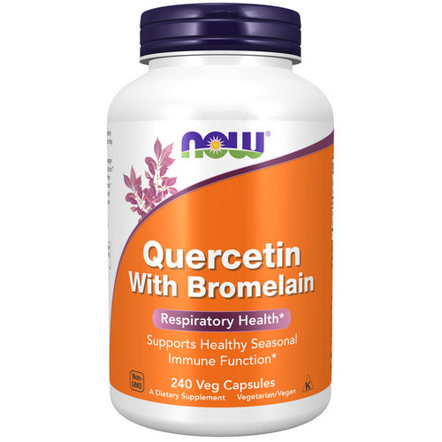 Quercetin with Bromelian 240 Vcaps by Now Foods