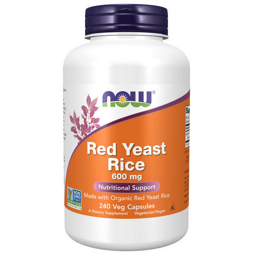 Red Yeast Rice Extract 240 Vcaps by Now Foods