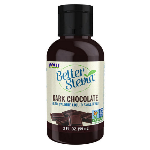 Betterstevia Liquid Dark Chocolate 2 Oz by Now Foods