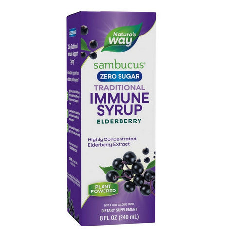 Sambucol SUGAR FREE SYRUP, 8 OZ by Nature's Way