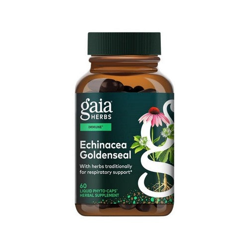Echinacea Goldenseal Supreme 60 Caps by Gaia Herbs