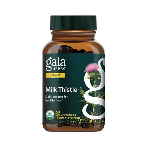 Milk Thistle Seed 60 Caps by Gaia Herbs