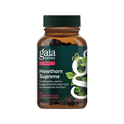 Hawthorn Supreme 60 Caps by Gaia Herbs