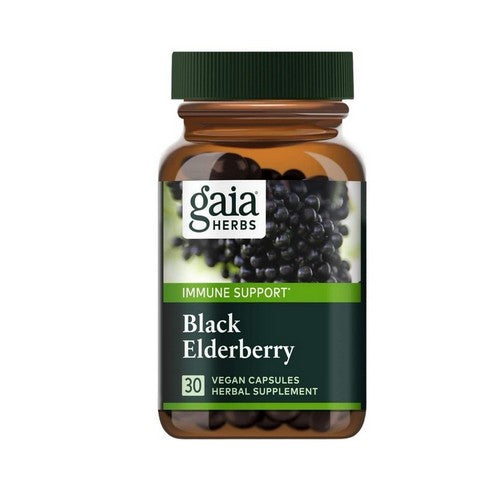 Black Elderberry 30 Caps by Gaia Herbs