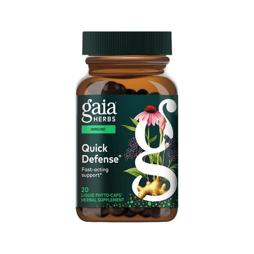 Quick Defense 20 Caps by Gaia Herbs