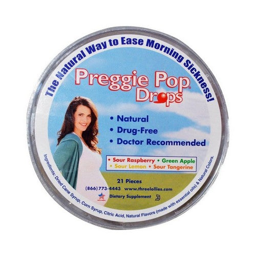 Preggie Pop Drops Mixed Fruit 21 Drops by Three Lollies