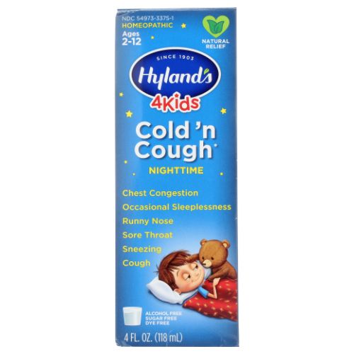 Night Time Cold N Cough 4 Kids 4 oz by Hylands