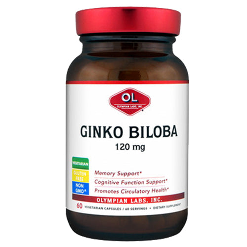 Ginkgo Biloba Extract 60 Caps by Olympian Labs