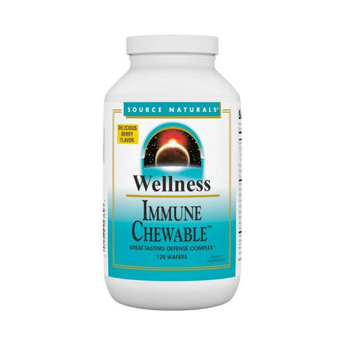 Wellness Immune Chewable 120 wafer by Source Naturals