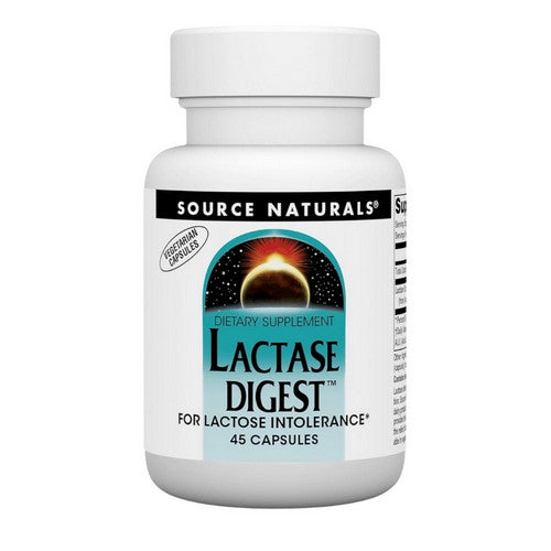 Lactase Digest 45 Vcaps by Source Naturals