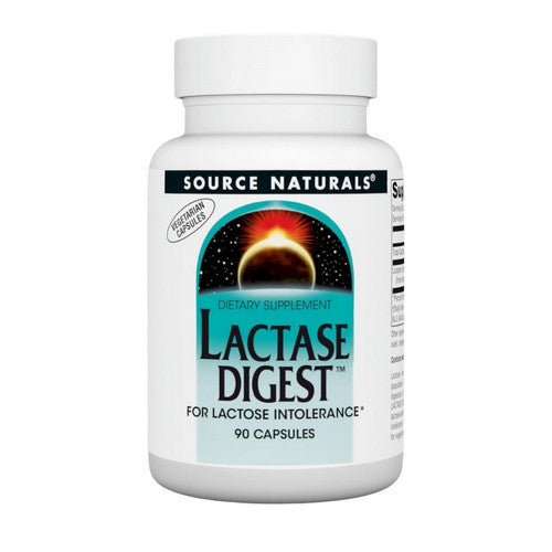 Lactase Digest 90 Vcaps by Source Naturals
