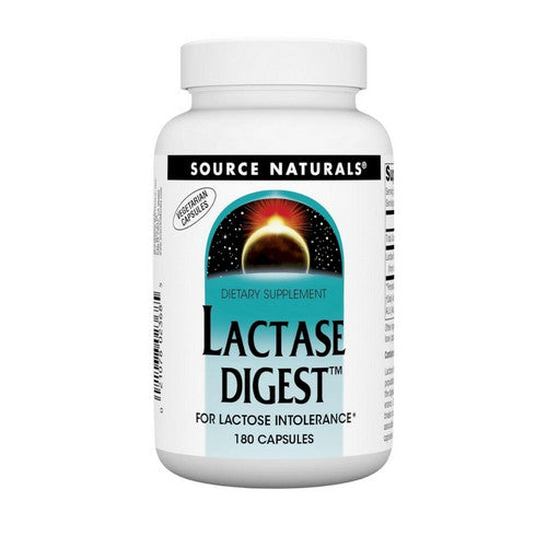Lactase Digest 180 Vcaps by Source Naturals
