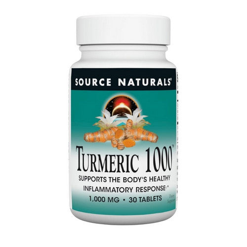 Turmeric Extract 30 Tabs by Source Naturals