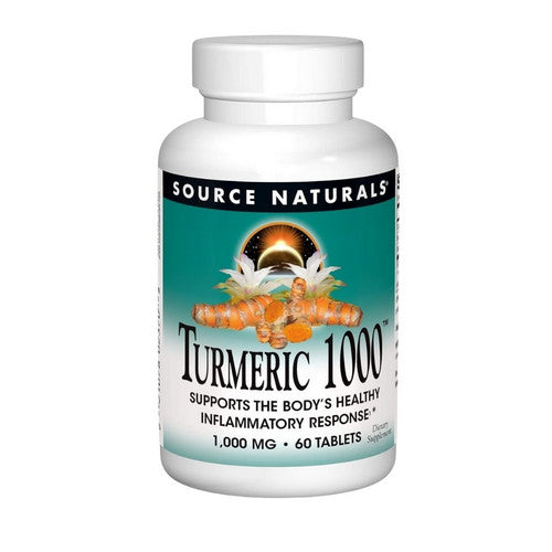 Turmeric Extract 60 Tabs by Source Naturals