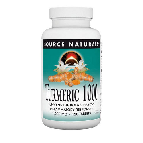 Turmeric Extract 120 Tabs by Source Naturals