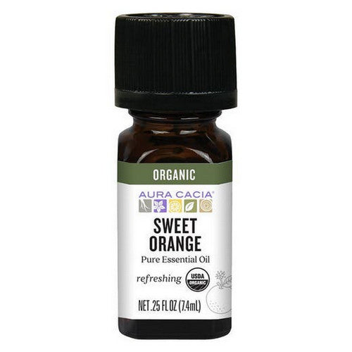 Essential Oil Sweet Orange 0.25 oz by Aura Cacia