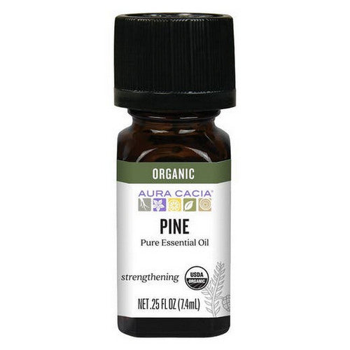 Organic Pine Essential Oil 0.25 Oz by Aura Cacia
