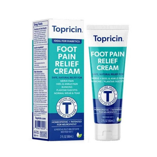 Foot Pain Relief Cream 2 Oz by Topricin