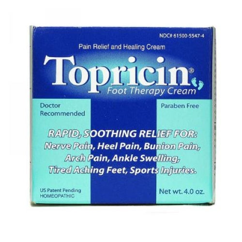 Foot Pain Relief Cream 4 oz by Topricin