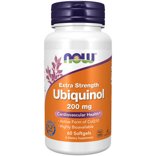 Ubiquinol Extra Strength 60 Softgels by Now Foods