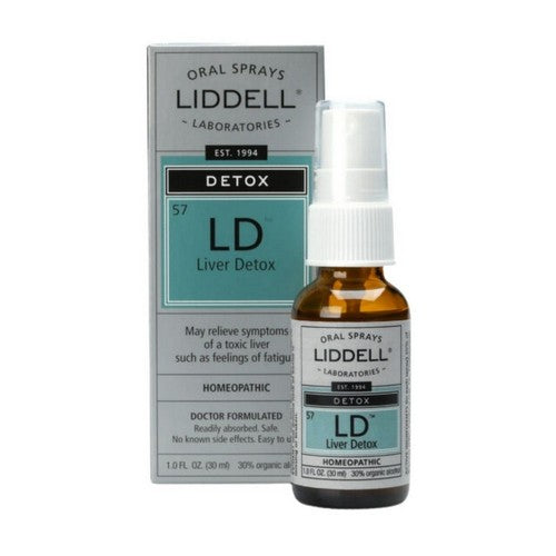 Homeopathic Liver Detox Spray 1 Oz by Liddell Laboratories