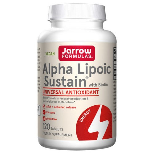 Alpha Lipoic Sustain With Biotin 120 Tablets by Jarrow Formulas