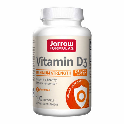 Vitamin D3 100 Softgels by Jarrow Formulas
