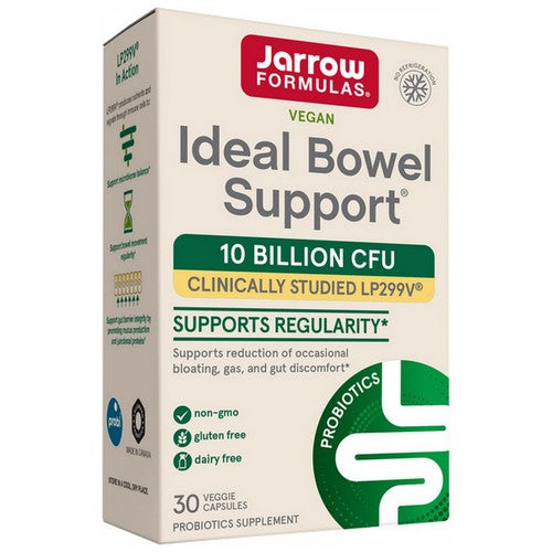 Ideal Bowel Support 30 Veggie Capsules by Jarrow Formulas