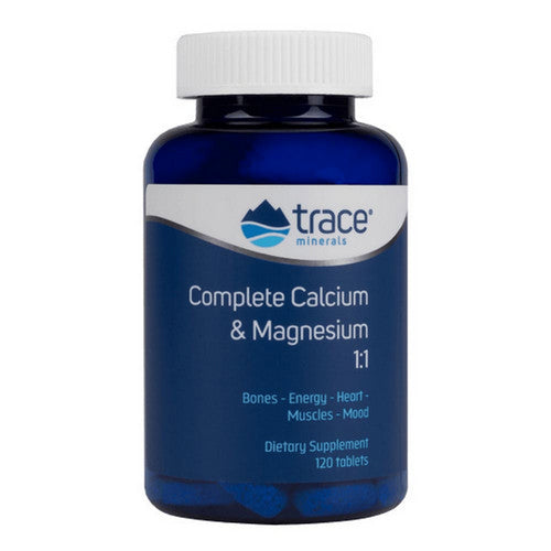 Complete Calcium & Magnesium 1:1 120 Tabs by Trace Minerals