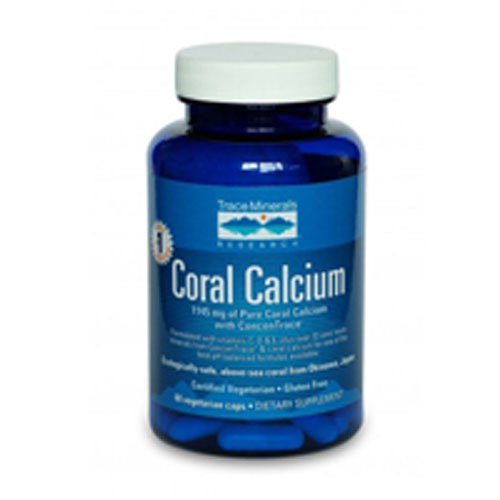 Coral Calcium with ConcenTrace 60 Caps by Trace Minerals