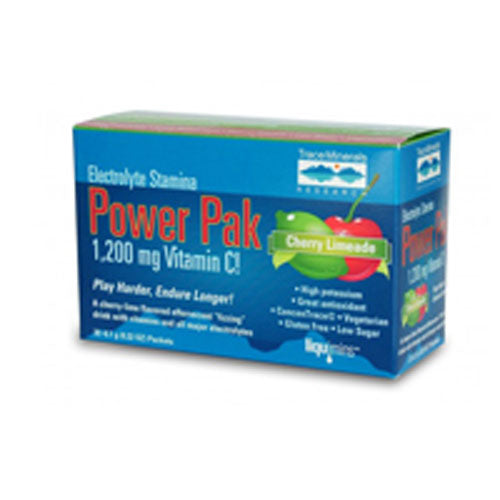 Electrolyte Stamina Power Pak Cherry Limeade 32 pk by Trace Minerals