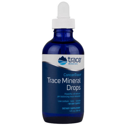 ConcenTrace Trace Mineral Drops Glass 4 oz by Trace Minerals