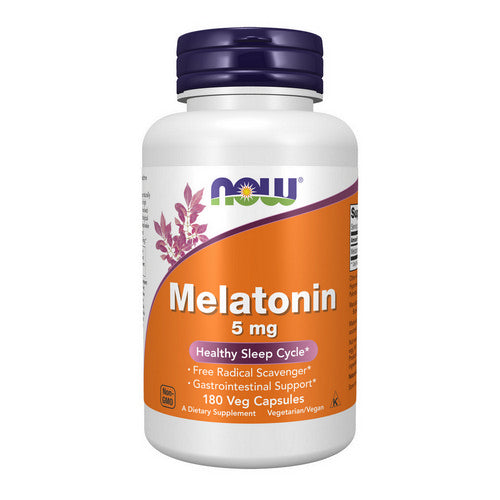 Melatonin 180 Veg Caps by Now Foods