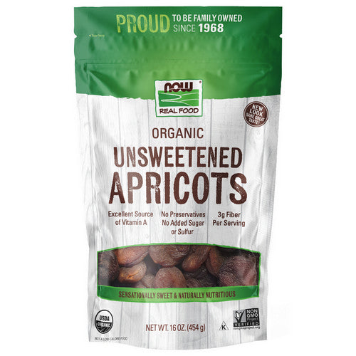 Dried Apricots Organic 1 lb by Now Foods